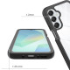 Juodas / skaidrus dėklas Samsung Galaxy A17 4G / 5G telefonui "Tech-protect Defense"