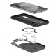 Juodas dėklas Samsung Galaxy S25 FE telefonui "Spigen Slim Armor Magsafe"