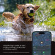 Juodas dėklas Apple Airtag gyvunams "Spigen Tough Armor For Pet Collar"