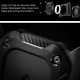 Juodas dėklas Apple Airtag gyvunams "Spigen Tough Armor For Pet Collar"