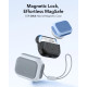 Pilkas / baltas dėklas Apple Airpods Pro 3 ausinėms "ESR Orbit Halolock Magsafe