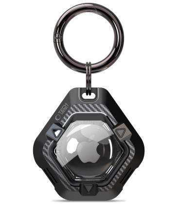 Juodas dėklas Apple Airtag 1 / 2 "Tech-Protect Defense"