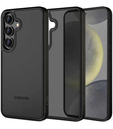 Juodas dėklas Samsung Galaxy S25 FE telefonui "Tech-Protect Magmat"