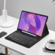 Juodas atverčiamas dėklas + klaviatūra Lenovo Idea Tab Pro / Pro MT 12.7 TB-373 planšetei "Tech-Protect SC + Keyboard"