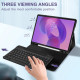 Juodas atverčiamas dėklas + klaviatūra Lenovo Idea Tab Pro / Pro MT 12.7 TB-373 planšetei "Tech-Protect SC + Keyboard"