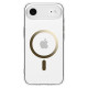 Skaidrus (Gold) dėklas Apple iPhone Air telefonui "Spigen Ultra Hybrid MAG Magsafe"