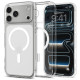 Matinis skaidrus dėklas Apple iPhone 17 Pro telefonui "Spigen Ultra Hybrid MAG Magsafe"