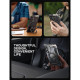 Juodas dėklas Samsung Galaxy S25 FE telefonui "Supcase UB Grip MAG Magsafe"