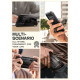 Juodas dėklas Samsung Galaxy S25 FE telefonui "Supcase Unicorn Beetle Pro"