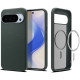 Žalias dėklas Google Pixel 10 Pro XL telefonui "Spigen Liquid Air MAG Magsafe"