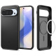 Juodas dėklas Google Pixel 10 Pro XL telefonui "Spigen Thin Fit MAG Magsafe"