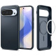 Pilkas (Metal Slate) dėklas Google Pixel 10 Pro XL telefonui "Spigen Thin Fit MAG Magsafe"