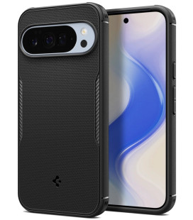 Matinis juodas dėklas Google Pixel 10 Pro XL telefonui "Spigen Core Armor MAG Magsafe"