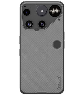 Juodas / skaidrus dėklas Nothing Phone 3 telefonui "Nillkin Super Frosted Pro"