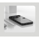 Juodas / skaidrus dėklas Nothing Phone 3 telefonui "Nillkin Super Frosted Pro"