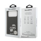 Juodas dėklas Apple iPhone 17 Pro Max telefonui "Karl Lagerfeld Liquid Silicone K&CH Sketch MagSafe Case"