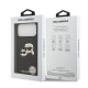 Juodas dėklas Apple iPhone 17 Pro Max telefonui "Karl Lagerfeld Liquid Silicone Double Heads MagSafe Case"