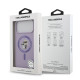 Purpurinis dėklas Apple iPhone 17 Pro Max telefonui "Karl Lagerfeld Liquid Silicone Karl and Choupette MagSafe Case"