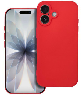 Raudonas dėklas Apple iPhone 17 telefonui "Soft Case"