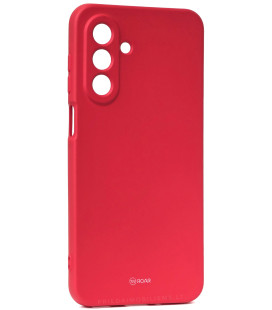 Rožinis (Hot Pink) dėklas Samsung Galaxy A17 4G / 5G telefonui "Roar Colorful Jelly Case"
