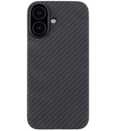 Juodas dėklas Apple iPhone 17 telefonui "Tactical MagForce Aramid Cover"