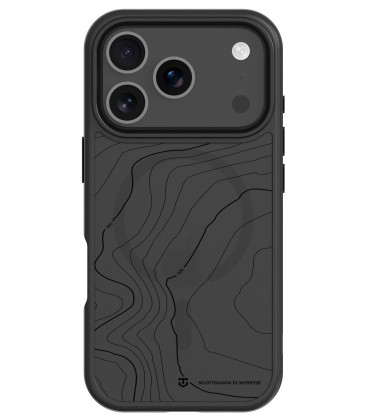 Juodas dėklas Apple iPhone 17 Pro telefonui "Tactical MagForce Hyperstealth Sika Cover"
