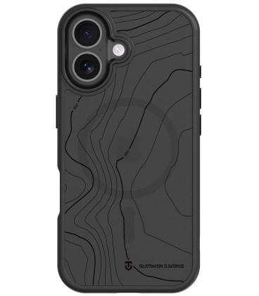 Juodas dėklas Apple iPhone 17 telefonui "Tactical MagForce Hyperstealth Sika Cover"