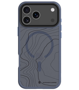 Mėlynas dėklas Apple iPhone 17 Pro Max telefonui "Tactical MagForce Hyperstealth Sika Cover"