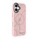 Rožinis dėklas Apple iPhone 17 telefonui "Tactical MagForce Hyperstealth Sika Cover"