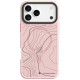 Rožinis dėklas Apple iPhone 17 Pro Max telefonui "Tactical MagForce Hyperstealth Sika Cover"