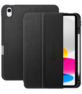 Juodas atverčiamas dėklas Apple iPad 10.9” 10 / 2022 / 11” 11 / 2025 planšetei "Tech-Protect SC Canvas"