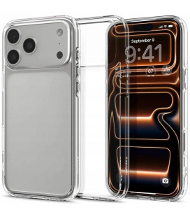 Skaidrus dėklas Apple iPhone 17 Pro Max telefonui "Spigen Ultra Hybrid"