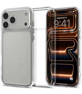 Skaidrus dėklas Apple iPhone 17 Pro telefonui "Spigen Ultra Hybrid"