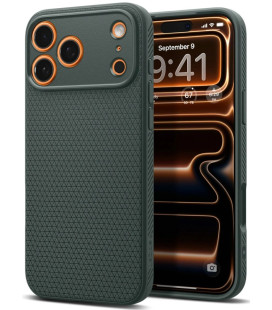 Žalias dėklas Apple iPhone 17 Pro Max telefonui "Spigen Liquid Air"