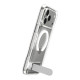 Skaidrus / baltas dėklas Apple iPhone 17 Pro telefonui "Spigen Ultra Hybrid "S" MAG Magsafe"