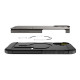 (Gunmetal) dėklas Apple iPhone 17 telefonui "Spigen Tough Armor T MAG Magsafe"