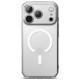 Matinis skaidrus dėklas Apple iPhone 17 Pro telefonui "Ringke Fusion Magnetic Magsafe"