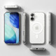 Matinis skaidrus dėklas Apple iPhone 17 telefonui "Ringke Fusion Magnetic Magsafe"