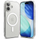 Matinis skaidrus dėklas Apple iPhone 17 telefonui "Ringke Fusion Magnetic Magsafe"