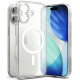 Matinis skaidrus dėklas Apple iPhone 17 telefonui "Ringke Fusion Magnetic Magsafe"