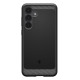 Matinis juodas dėklas Samsung Galaxy S25 FE telefonui "Spigen Rugged Armor"