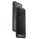 Matinis juodas dėklas Samsung Galaxy S25 FE telefonui "Spigen Rugged Armor"