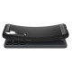 Matinis juodas dėklas Samsung Galaxy S25 FE telefonui "Spigen Rugged Armor"