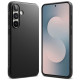 Juodas dėklas Samsung Galaxy S25 FE telefonui "Ringke Onyx"