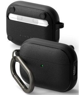 Juodas dėklas Apple Airpods Pro 3 ausinėms "Ringke Onyx Magnetic Magsafe"