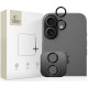 Juoda kameros apsauga Apple iPhone 17 telefonui "Tech-Protect CamRing Fit+"