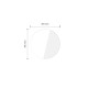 Apsauginis grūdintas stiklas Amazfit T-Rex 3 Pro (48 mm) laikrodžiui "Tech-Protect Glass Fit+ 2-Pack"