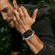Juoda / oranžinė apyrankė Apple Watch 8 / 9 / 10 / 11 / SE / ULTRA (44 / 45 / 46 / 49 MM) "Tech-Protect Iconband Line"
