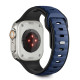 Juoda / mėlyna apyrankė Apple Watch 8 / 9 / 10 / 11 / SE / ULTRA (44 / 45 / 46 / 49 MM) "Tech-Protect Iconband Line"