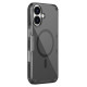 Juodas / skaidrus dėklas Apple iPhone 17 telefonui "Nillkin Nature TPU PRO Magnetic Cover"